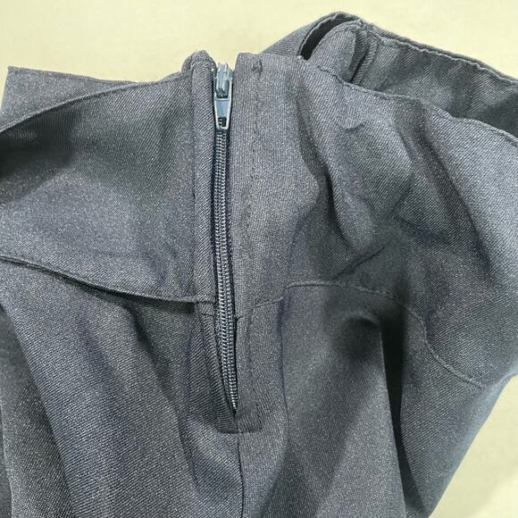 Eddie Bauer Girls Uniform Scooter Skort Skirt Size 6 Blue Adjustable Waist - Picture 7 of 8